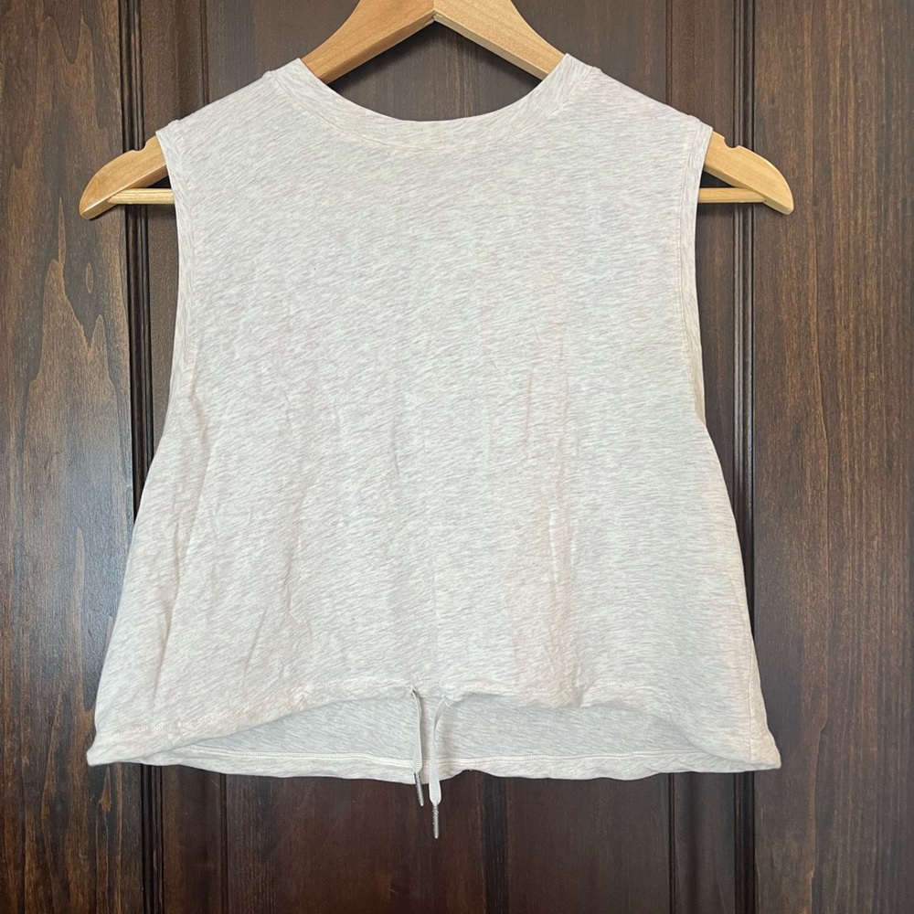 Lululemon Athletica Light Gray Muscle Tee